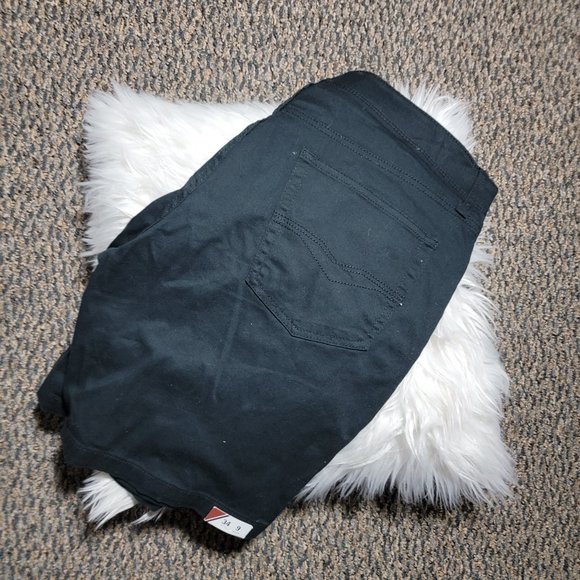 NWT Izod Men's 34 Waist Black Modern Fit 9" Shorts Sportflex Waistband Size 34 - Picture 9 of 16